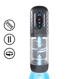 Pumped by shots Vortex - Suction Rotation and Thrusting Masturbator Pump - Gun Metal (8714273061379)
