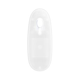 Realrock by shots LED Vibrating Straight Cock with Balls - 8 / 20 cm - Transparent (8714273059659)