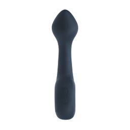 Levelz by shots Vibrerende Bulb Silicone Prostaat Massager met Lus - Zwart (8714273067371)