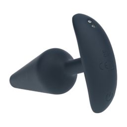 Levelz by shots Classic Vibrerende Silicone Anale Plug - M - Zwart (8714273067418)