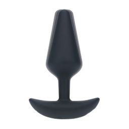 Levelz by shots Classic Vibrerende Silicone Anale Plug - M - Zwart (8714273067418)