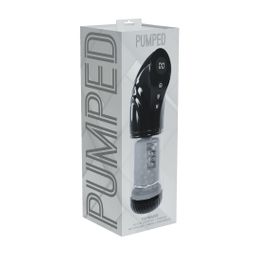 Pumped by shots StrokeMate - Suction Rotation and Thrusting Masturbator Pump - Black (8714273061355)