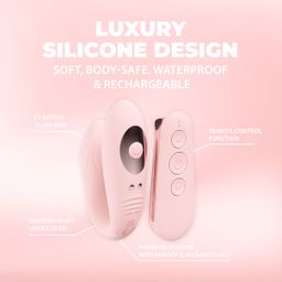 Loveline by shots Charme - Afstandsbediening Dubbele Motor Vibe - Roze (8714273058546)