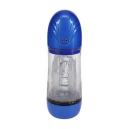 Pumped by shots SonicPull - Zuig- en Trillingsmasturbator Pomp - Multimedia Verbeterd - Metallic Blauw (8714273061423)