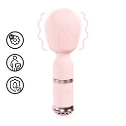 Loveline by shots Velours - Mini-Wand - Roze (8714273058683)