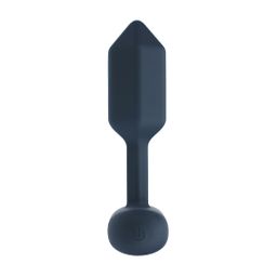 Levelz by shots Hexagonale Vibrerende Silicone Anale Plug - S - Zwart (8714273067470)