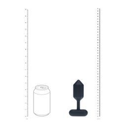Levelz by shots Hexagonale Vibrerende Siliconen Anale Plug - L - Zwart (8714273067517)