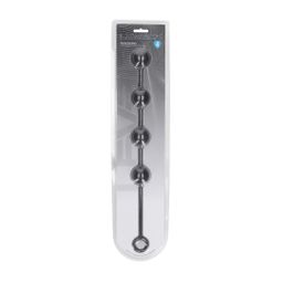 Levelz by shots Ronde Siliconen Anale Ballen - L - 40mm - Zwart (8714273068378)