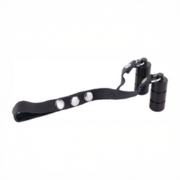 Red leather Leren Ballenrek Gewichten 2 x 100 gr - Zwart (3701019810501)