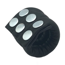 Red leather Verstelbare Leren Ballstretcher 190 gr - Zwart (3701019810853)