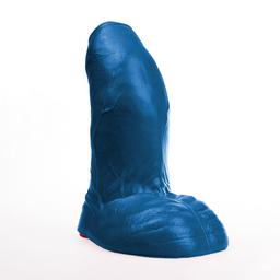 Fuck  fist Buri L - Realistische Gebogen Dildo met Ballen - 8.7 / 22 cm - Blauw (3662811915026)