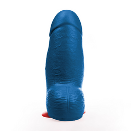 Fuck  fist Dagr XL - Realistische Dikke Dildo met Ballen - 21 cm - Blauw (3662811914999)