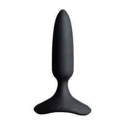 Lovense Hush 2 - App-bestuurde Vibrerende Buttplug - 1 / 2,5 cm - Zwart (728360599797)