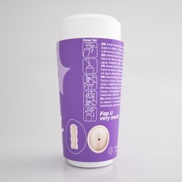 Crushious Fappucino Hot Buns - Anale Masturbator Cup - Paars (7403254161948)