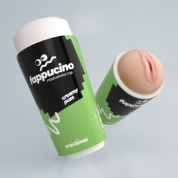 Crushious Fappucino Creamy Puss - Vaginale Masturbator Cup - Groen (7403254161955)