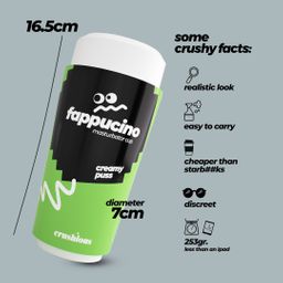 Crushious Fappucino Creamy Puss - Vaginale Masturbator Cup - Groen (7403254161955)