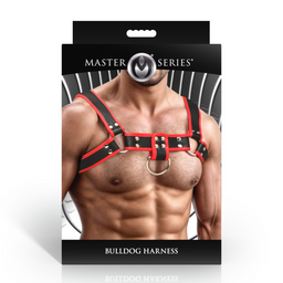 Xr brands Bulldog Harnas - Rood (848518058843)