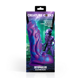 Xr brands Octophallus - Siliconen Dildo - Paars/Blauw (848518055910)