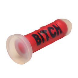 Xr brands BITCH - Siliconen Dildo - Rood (848518058393)