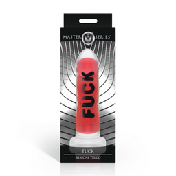 Xr brands FUCK - Siliconen Dildo - Rood (848518058409)