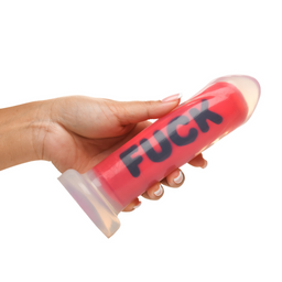 Xr brands FUCK - Siliconen Dildo - Rood (848518058409)