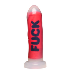 Xr brands FUCK - Siliconen Dildo - Rood (848518058409)