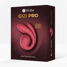 Snail vibe GIZI Pro - Drievoudige Stimulator - Bordeaux (8721325867117)