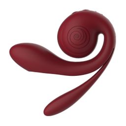 Snail vibe GIZI Pro - Drievoudige Stimulator - Bordeaux (8721325867117)