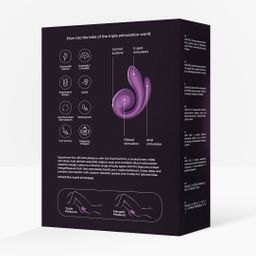 Snail vibe GIZI Pro - Drievoudige Stimulator - Grapo (8721325867124)