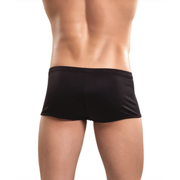 Male power Ritsbroek met Rode Cockring - L/XL - Zwart (845830095594)