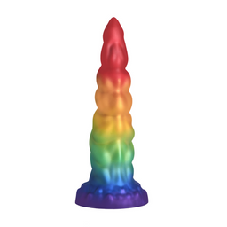 Xr brands Magic Rider - Eenhoorn Silicone Dildo - Regenboog (848518057938)
