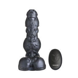 Xr brands Cyborg Cock - Duwende en Vibrerende Siliconen Dildo - Zilver (848518055828)