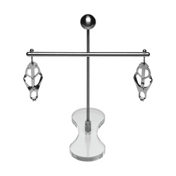 Xr brands Tower of Pain - Tepelknijpers - Zilver (848518056658)