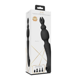 Vive by shots Nami - Pulse Wave Vibrating Wand - Zwart (7423522539545)