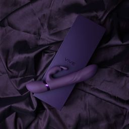 Vive by shots Nari - Vibrerende en Draaiende Parels, G-Spot Rabbit - Paars (8714273537935)