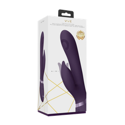 Vive by shots Aimi - Pulse Wave Vibrerende G-Spot Rabbit - Paars (7423522537558)