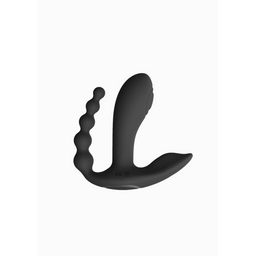 Vive by shots Kata - Pulse Wave Vibrerende Dubbele Penetratie Vibrator - Zwart (7423522538548)