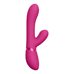 Vive by shots Tani - Finger Motion met Pulse-Wave Vibrator - Roze (7423522539583)