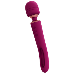 Vive by shots Kiku - Dubbelzijdige Wand met Innovatieve G-Spot Flapper Stimulator - Roze (8714273051820)