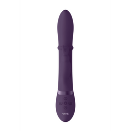 Vive by shots Halo - Ring Rabbit Vibrator - Paars (8714273545039)