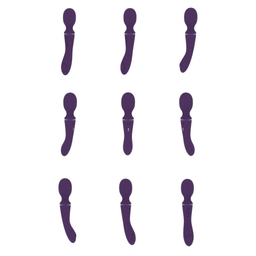 Vive by shots Nami - Pulse Wave Vibrating Wand - Paars (7423522539552)