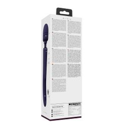 Vive by shots Kiku - Dubbelzijdige Wand met Innovatieve G-Spot Flapper Stimulator - Paars (8714273051837)