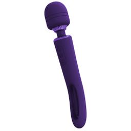 Vive by shots Kiku - Dubbelzijdige Wand met Innovatieve G-Spot Flapper Stimulator - Paars (8714273051837)