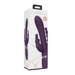 Vive by shots Rini - Pulse Wave Vibrating Double Penetration Rabbit - Paars (7423522539538)