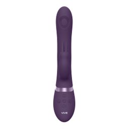 Vive by shots Rini - Pulse Wave Vibrating Double Penetration Rabbit - Paars (7423522539538)