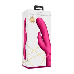 Vive by shots Mei - Dual Pulse-Wave Vibrating C-spot G-Spot Rabbit - Roze (7423522631614)
