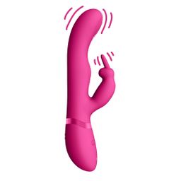 Vive by shots Mei - Dual Pulse-Wave Vibrating C-spot G-Spot Rabbit - Roze (7423522631614)