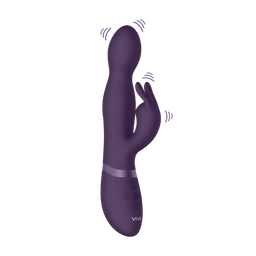 Vive by shots Niva - Draaibare Konijnen Vibrator - Paars (8714273521309)