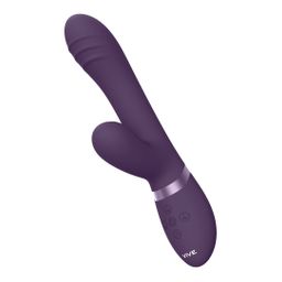 Vive by shots Tani - Finger Motion met Pulse-Wave Vibrator - Paars (7423522539590)