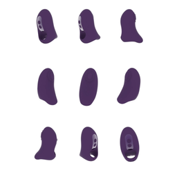 Vive by shots Hana - Pulse Wave Finger Vibrator - Paars (7423522538517)